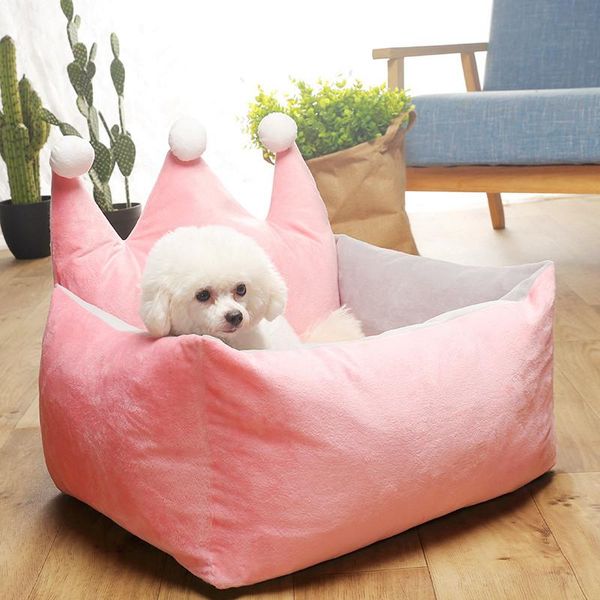kennels & pens pet cat bed cute crown shape suitable for small and medium dogs bite detachable washable warm winter teddy nest
kennels & pens pet cat bed cute crown shape suitable for small and medium dogs bite detachable washable warm winter teddy nest