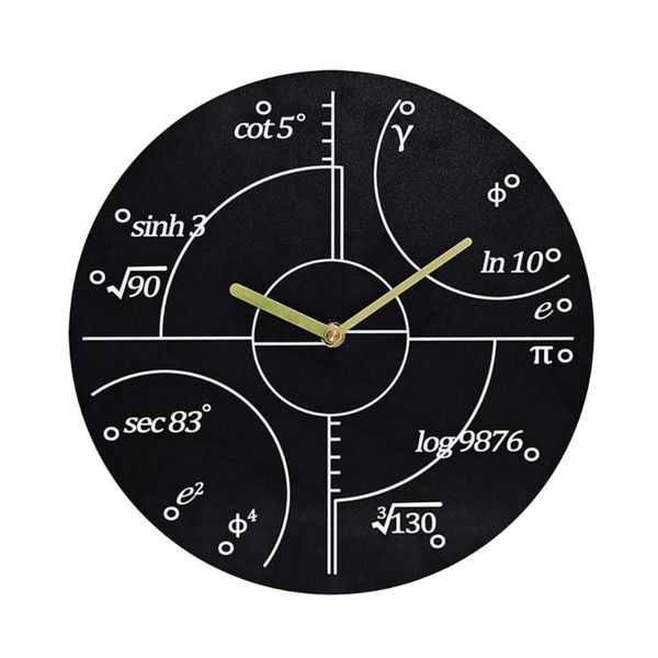 wall clocks black function formula clock watch modern home room decoration - d, 29cm
wall clocks black function formula clock watch modern home room decoration - d, 29cm