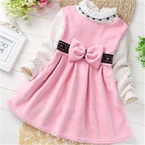 girl's dresses girls baby winter wearing children plus velvet thicken kids clothing high lace collar warm bow-knot princess dress, Red;yellow
girl's dresses girls baby winter wearing children plus velvet thicken kids clothing high lace collar warm bow-knot princess dress, Red;yellow