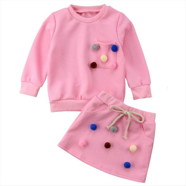 1 6y kids girls baby clothes set autumn winter long sleeve sweatshirt mini skirts outfits children party dresses, White
1 6y kids girls baby clothes set autumn winter long sleeve sweatshirt mini skirts outfits children party dresses, White