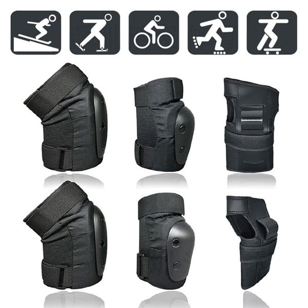 pcs adults kids knee pads elbow wrist set protective gear for skating rollerblading skateboard cycling &, Black;gray
pcs adults kids knee pads elbow wrist set protective gear for skating rollerblading skateboard cycling &, Black;gray
