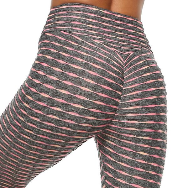 women's leggings 2021 high-waist fitness pants large size hip-lifting tight-fitting hip-footed sports striped jacquard elastic, Black
women's leggings 2021 high-waist fitness pants large size hip-lifting tight-fitting hip-footed sports striped jacquard elastic, Black