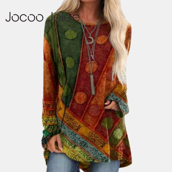 jocoo jolee women vintage y2k long sleeve t shirt casual print o neck loose tee shirt ladies harajuku irregular plus size 210619, White
jocoo jolee women vintage y2k long sleeve t shirt casual print o neck loose tee shirt ladies harajuku irregular plus size 210619, White