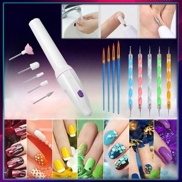nail art kits electric file drill machine acrylics pedicure manicure polish tool trimming kit
nail art kits electric file drill machine acrylics pedicure manicure polish tool trimming kit
