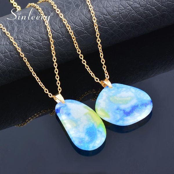 chokers sinleery fashion blue starry sky acrylic choker gold color chain neckalce for women jewelry 2021 arrival xl261 ssk, Golden;silver
chokers sinleery fashion blue starry sky acrylic choker gold color chain neckalce for women jewelry 2021 arrival xl261 ssk, Golden;silver