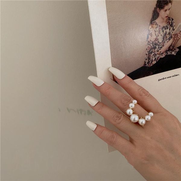 cluster rings timeonly multi pearls rhinestone open for women gold hollow irregular adjustable charm ring jewelry elegant oversize, Golden;silver
cluster rings timeonly multi pearls rhinestone open for women gold hollow irregular adjustable charm ring jewelry elegant oversize, Golden;silver