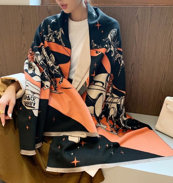 fashion warm shawl couple korean autumn and winter geometric horse head thickened long imitation cashmere scarf for women, Blue;gray
fashion warm shawl couple korean autumn and winter geometric horse head thickened long imitation cashmere scarf for women, Blue;gray