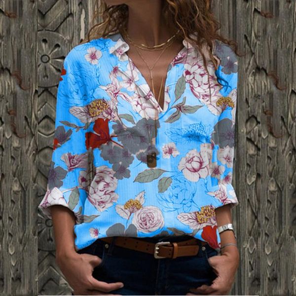 oversized women v-neck blouse floral print long sleeve ladies blouses 2021 autumn casual loose blusas mujer chic streetwear women's &, White
oversized women v-neck blouse floral print long sleeve ladies blouses 2021 autumn casual loose blusas mujer chic streetwear women's &, White