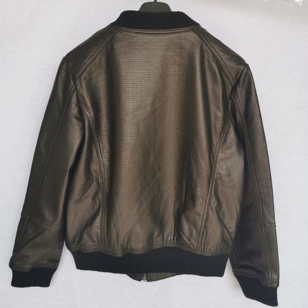 men's leather & faux clearance 100% genuine sheepskin jacket men casual baseball coat boy real skin clothing spring autumn m500, Black
men's leather & faux clearance 100% genuine sheepskin jacket men casual baseball coat boy real skin clothing spring autumn m500, Black
