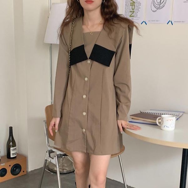 casual dresses korean fashion dress for women square collar long sleeve high waist straight mini female clothes 2021 x771, Black;gray
casual dresses korean fashion dress for women square collar long sleeve high waist straight mini female clothes 2021 x771, Black;gray