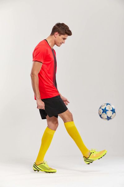 #z13 football uniform men soccer jersey printing team custom track and field sports short-sleeved shirt, Black;yellow
#z13 football uniform men soccer jersey printing team custom track and field sports short-sleeved shirt, Black;yellow