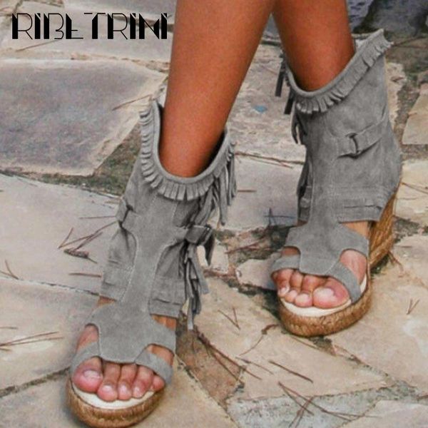 retro female vintage fringe casual summer sandals open toe platform flock women high wedges shoes woman, Black
retro female vintage fringe casual summer sandals open toe platform flock women high wedges shoes woman, Black