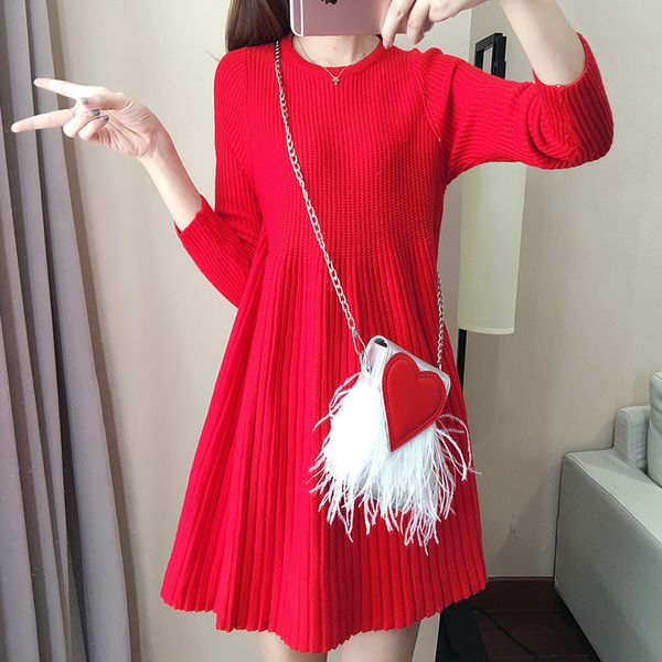 dress women sweater straight spring fall winter o-neck long sleeve knitted female vestido sueter p-186, Black;gray
dress women sweater straight spring fall winter o-neck long sleeve knitted female vestido sueter p-186, Black;gray