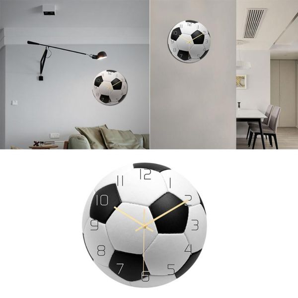 creative wall clock acrylic football design hanging mute movement decorative clocks decor for living room bedroom stu
creative wall clock acrylic football design hanging mute movement decorative clocks decor for living room bedroom stu