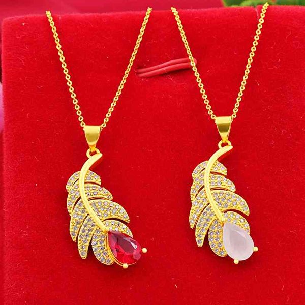 shi jia's new sand gold light feather necklace women's micro inlaid with diamond pendant gold-plated jewelry, Silver
shi jia's new sand gold light feather necklace women's micro inlaid with diamond pendant gold-plated jewelry, Silver