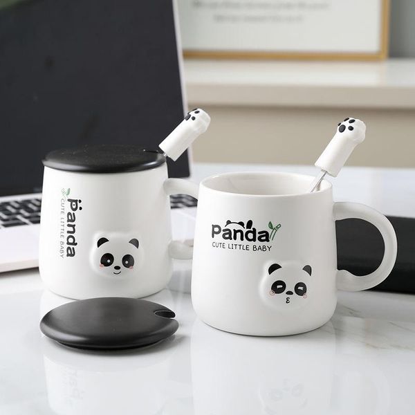 mugs 380ml cartoon panda ceramic mug glass creative cute couple cup coffee milk office with lid spoon girl gift
mugs 380ml cartoon panda ceramic mug glass creative cute couple cup coffee milk office with lid spoon girl gift