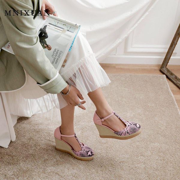 dress shoes mnixuan fashion women pumps platform high heels spring round toe ankle shoe female wedges snake print shoes big size 43 wk0f, Black
dress shoes mnixuan fashion women pumps platform high heels spring round toe ankle shoe female wedges snake print shoes big size 43 wk0f, Black