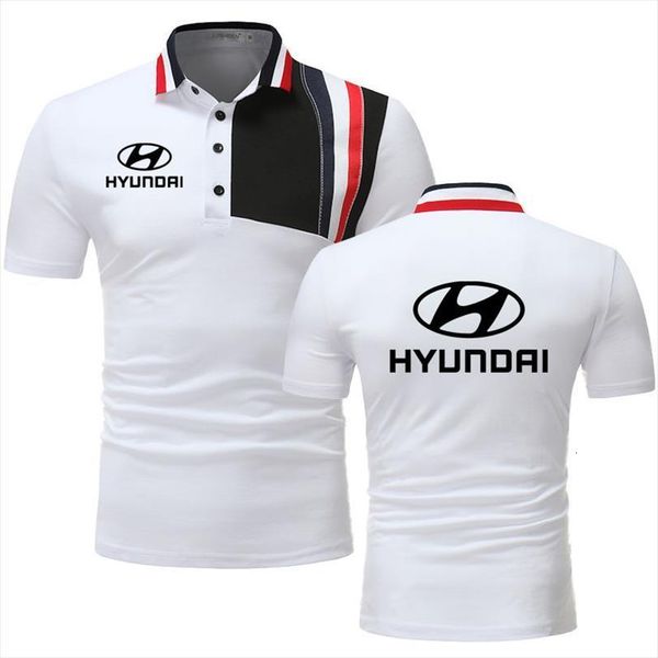 hyundai car print classic men polo business cotton short sleeve stitching color harajuku style shirt, White;black
hyundai car print classic men polo business cotton short sleeve stitching color harajuku style shirt, White;black