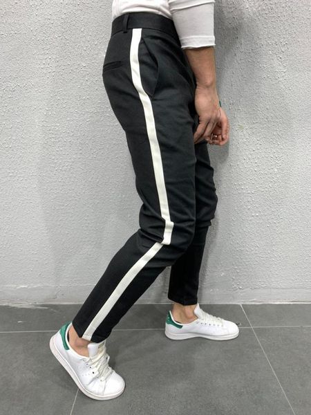 men's jeans italian classic fabric pants streetwear mens casual pant, Blue
men's jeans italian classic fabric pants streetwear mens casual pant, Blue