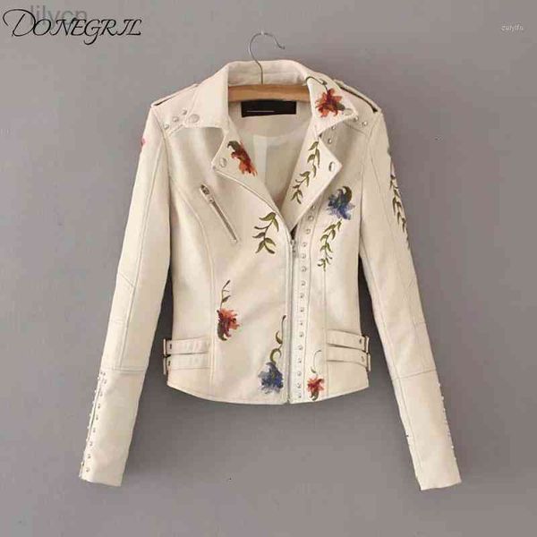 embroidered leather jacket female short new spring style retro jacket embroidery rivet pu machine leather1, Black
embroidered leather jacket female short new spring style retro jacket embroidery rivet pu machine leather1, Black