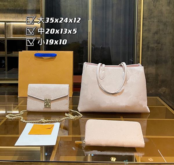 three-piece combination matching three bags wallet shopping bag fashion bag details picture letter g made of genuine leather 2573
three-piece combination matching three bags wallet shopping bag fashion bag details picture letter g made of genuine leather 2573