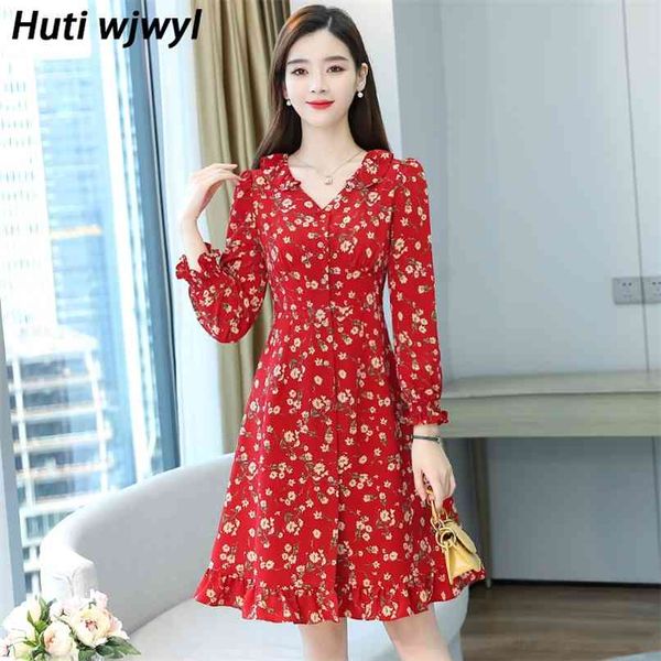 autumn winter red vintage floral midi dress korean 3xl plus size boho beach casual dresses elegant women party vestido 210528, Black;gray
autumn winter red vintage floral midi dress korean 3xl plus size boho beach casual dresses elegant women party vestido 210528, Black;gray