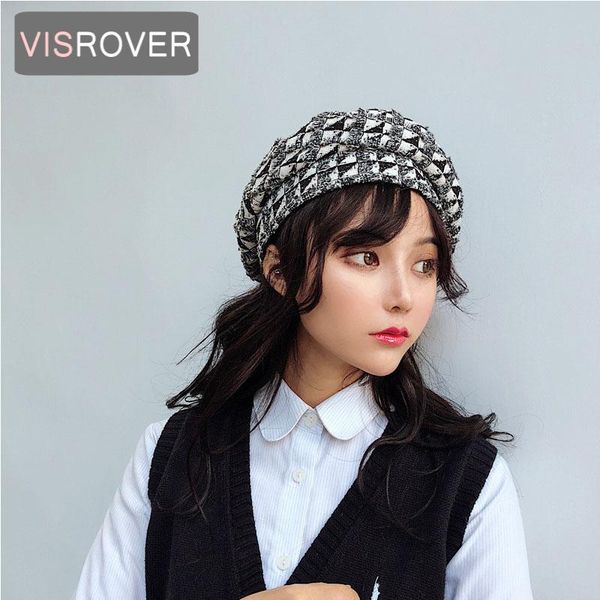 berets isrover 2 colors fashion artist plaid beret hat female winter checks wool thicken painter octagonal hats wholesale, Blue;gray
berets isrover 2 colors fashion artist plaid beret hat female winter checks wool thicken painter octagonal hats wholesale, Blue;gray