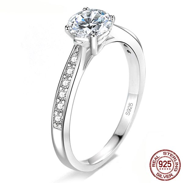 925 sterling silver 1 ct 6mm couples diamond ring female wedding custom luxury jewelry rings for women j-353, Slivery;golden
925 sterling silver 1 ct 6mm couples diamond ring female wedding custom luxury jewelry rings for women j-353, Slivery;golden