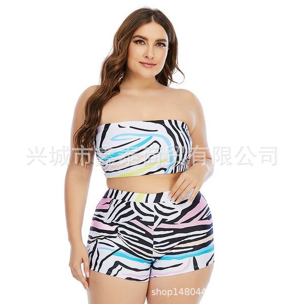 size xintai's 21-year-old split fattened, and the swimsuit is big bikini, Black;white
size xintai's 21-year-old split fattened, and the swimsuit is big bikini, Black;white