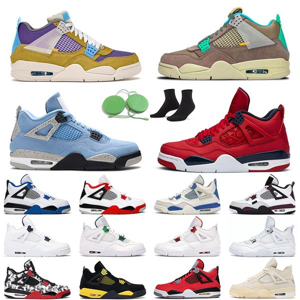 4 men women basketball shoes 4s university blue fire red black cat white oreo sail outdoor mens trainer
4 men women basketball shoes 4s university blue fire red black cat white oreo sail outdoor mens trainer