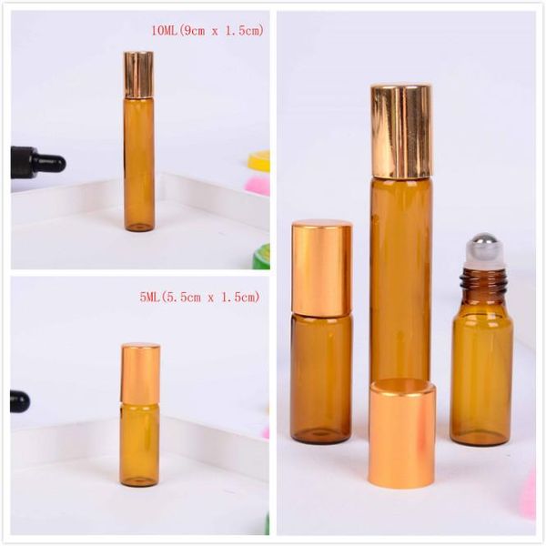 storage bottles & jars aacar 10ml 5ml amber roll on roller bottle for essential oils refillable perfume deodorant containers with gold lid
storage bottles & jars aacar 10ml 5ml amber roll on roller bottle for essential oils refillable perfume deodorant containers with gold lid