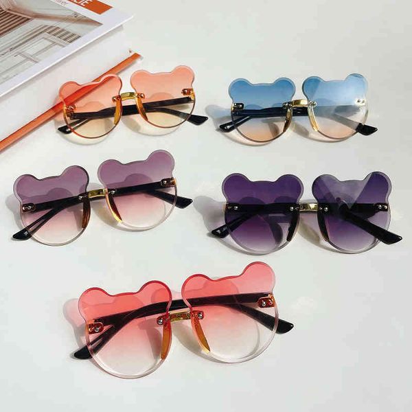 2021 children cute cartoon bear shape flower round sunglasses young girls vintage uv400 colors random polarized sunglasses, Silver
2021 children cute cartoon bear shape flower round sunglasses young girls vintage uv400 colors random polarized sunglasses, Silver