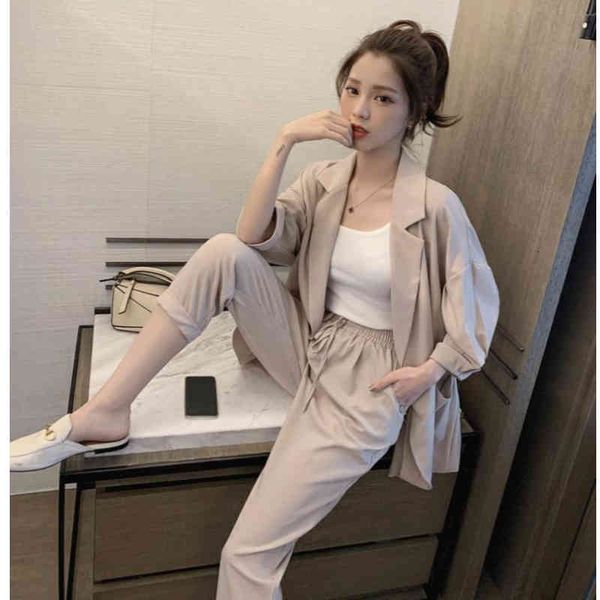 women's two piece pants women plus size spring summer suits office lady two-piece set female casual blazer jacket+ trousers slim f, White
women's two piece pants women plus size spring summer suits office lady two-piece set female casual blazer jacket+ trousers slim f, White