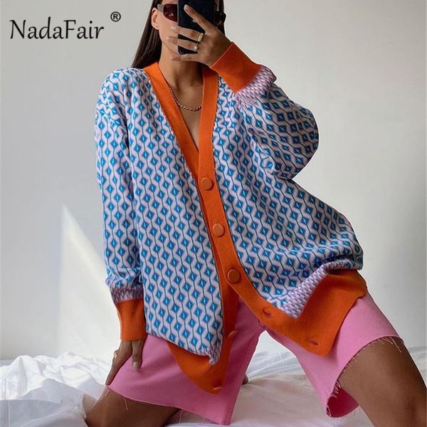 nadafair 2021 autumn winter overised cardigans women pattern fashion knitted sweaters button casual plus size cardigan outwear, White;black
nadafair 2021 autumn winter overised cardigans women pattern fashion knitted sweaters button casual plus size cardigan outwear, White;black