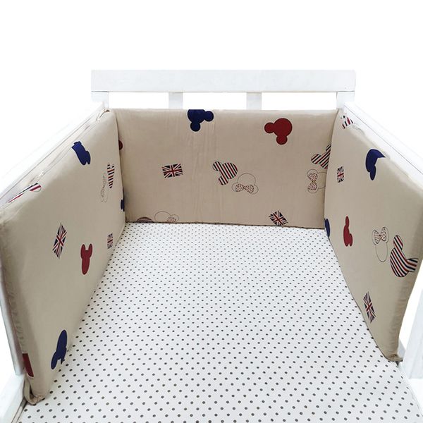 baby crib bumper set newborn polka dot cotton printed cot bumpers in crib infant protector pink & blue for girl boy 150*30cm
baby crib bumper set newborn polka dot cotton printed cot bumpers in crib infant protector pink & blue for girl boy 150*30cm