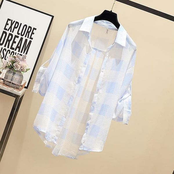women's trench coats shirt 2021 summer large size 4xl loose lattice fashion thin coat sunscreen clothing female blouse b24, Tan;black
women's trench coats shirt 2021 summer large size 4xl loose lattice fashion thin coat sunscreen clothing female blouse b24, Tan;black