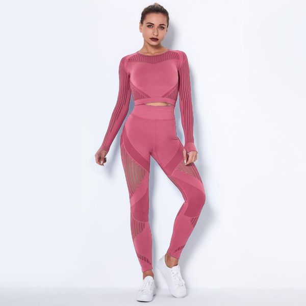 yoga outfit seamless women set long sleeve shirts sportswear running suit fitness clothing gym leggings training workout clothes
yoga outfit seamless women set long sleeve shirts sportswear running suit fitness clothing gym leggings training workout clothes