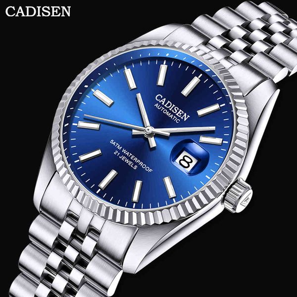 cadets mechanical watches men 38mm sapphire automatic watch fire luxury full steel light-emitting waterproof blue for men, Slivery;brown
cadets mechanical watches men 38mm sapphire automatic watch fire luxury full steel light-emitting waterproof blue for men, Slivery;brown