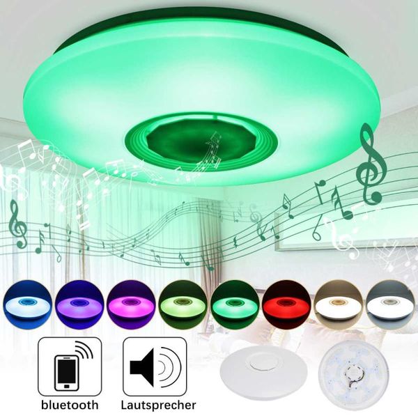 ceiling lights 48w led lamp music rgbw app/voice control dimmable bluetooth speaker light fixture work with google alexa
ceiling lights 48w led lamp music rgbw app/voice control dimmable bluetooth speaker light fixture work with google alexa