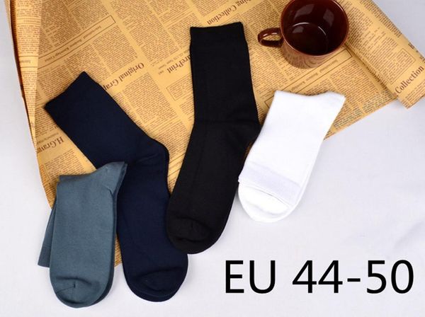 men's socks 6 pairs men cotton autumn and winter high-end business plus sizes combed middle tube eu 44-50, Black
men's socks 6 pairs men cotton autumn and winter high-end business plus sizes combed middle tube eu 44-50, Black