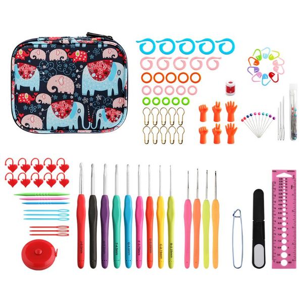 sewing notions & tools 13pcs soft handle crochet hook set aluminum kit weave grip needle colorful craft stitches knitted, Black
sewing notions & tools 13pcs soft handle crochet hook set aluminum kit weave grip needle colorful craft stitches knitted, Black