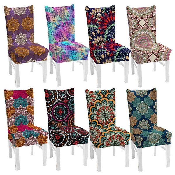 chair covers polyester spandex mandala printed stretch elastic universal slipcovers for dining room wedding banquet el
chair covers polyester spandex mandala printed stretch elastic universal slipcovers for dining room wedding banquet el
