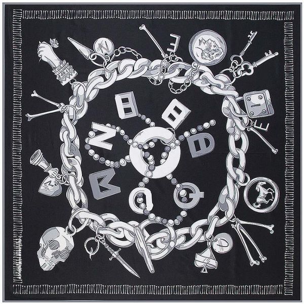 scarves twill silk scarf women luxury spain chain skull print square shawls wraps brand hijab foulard bandana big neckerchief, Blue;gray
scarves twill silk scarf women luxury spain chain skull print square shawls wraps brand hijab foulard bandana big neckerchief, Blue;gray