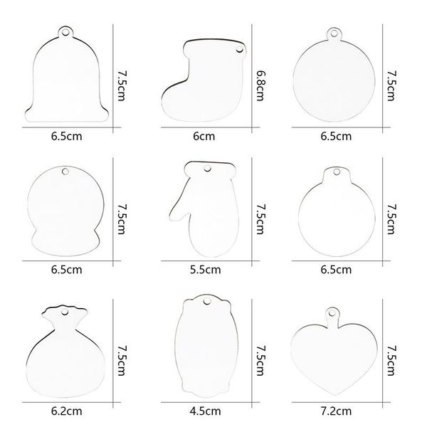 blank sublimation christmas ornament multi shape hanging tag double sided xmas tree pendant holidays decoration craft 
blank sublimation christmas ornament multi shape hanging tag double sided xmas tree pendant holidays decoration craft