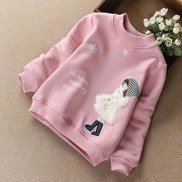 girls bottoming shirts spring and autumn teenagers childrens long sleeved sweaters cotton cartoon kids clothes, Blue
girls bottoming shirts spring and autumn teenagers childrens long sleeved sweaters cotton cartoon kids clothes, Blue