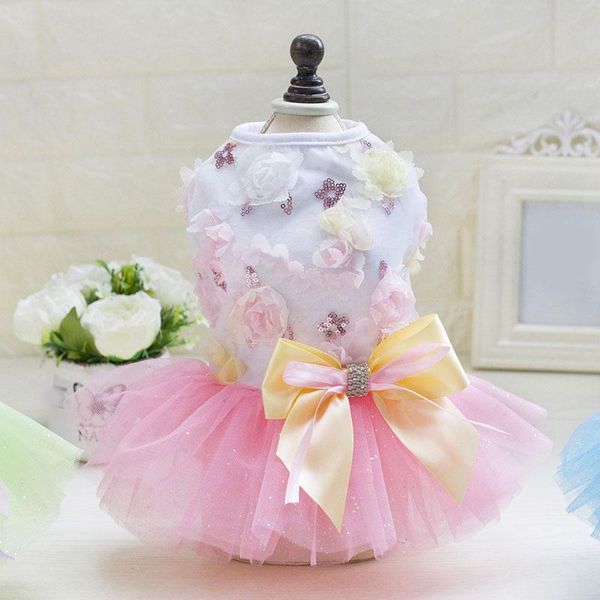 summer dog dress lace tullle pricess clothes for small dogs party wedding bowknot puppy costume 2021 apparel
summer dog dress lace tullle pricess clothes for small dogs party wedding bowknot puppy costume 2021 apparel