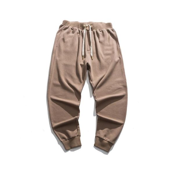 men's pants spring fall fashion japan style solid color harajuku pure cotton sweatpants elastic mid waist knitting vintage basic trouse, Black
men's pants spring fall fashion japan style solid color harajuku pure cotton sweatpants elastic mid waist knitting vintage basic trouse, Black