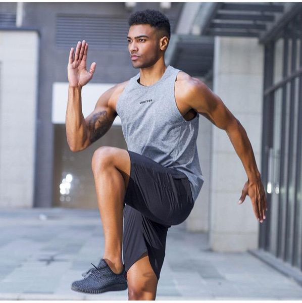 gym clothing 20-2021 summer gymnasium sports suit men's running fitness pro quick-drying vest shorts, White;black
gym clothing 20-2021 summer gymnasium sports suit men's running fitness pro quick-drying vest shorts, White;black
