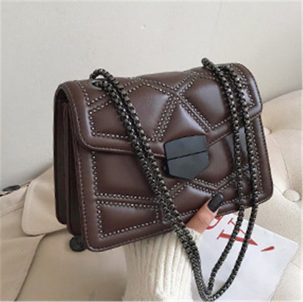 hbp womens 2021 fashion crossbody bags pu chain one-shoulder small square korean version of versatile rivet bag
hbp womens 2021 fashion crossbody bags pu chain one-shoulder small square korean version of versatile rivet bag