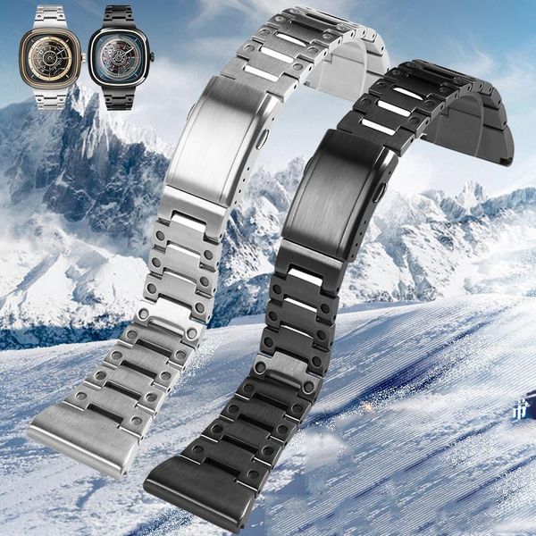 watch bands solid stainless steel belt for watchband q2q3m1m2p2p3 large men's accessories 28mm wristband, Black;brown
watch bands solid stainless steel belt for watchband q2q3m1m2p2p3 large men's accessories 28mm wristband, Black;brown